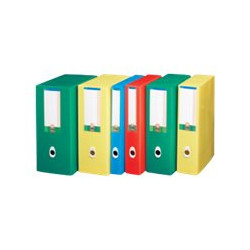 Bankers Box Progetto Plus - Cartella a scatola - larghezza dorsale 80 mm - per 255 x 355 mm - verde