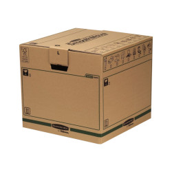 Bankers Box SmoothMove Large - Pacco postale - 48 cm x 47 cm x 41.2 cm - marrone