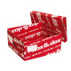 Scatola Dox&Dox - con coperchio - 39,5 x 28 x 35,5 cm - bianco e rosso - Esselte Dox