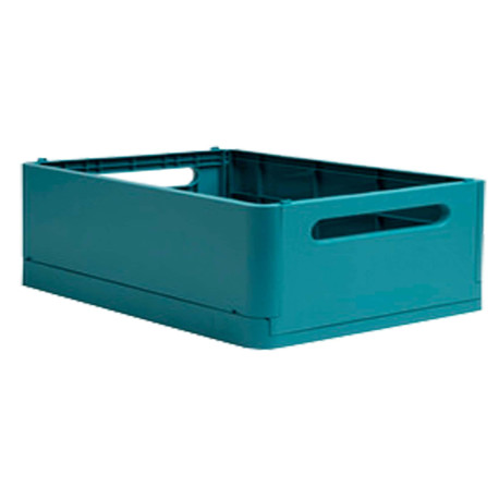 Scatola pieghevole The Smart Case maxi Skandi - 37,5 x 27,5 x 16,3 cm - blu pacifico - Exacompta