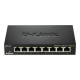 D-Link DGS 108 - Switch - 8 x 10/100/1000 - desktop