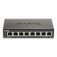 D-Link DGS 1100-08V2 - Switch - intelligente - 8 x 10/100/1000 - desktop - AC 100/240 V