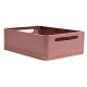 Scatola pieghevole The Smart Case maxi Skandi - 37,5 x 27,5 x 16,3 cm - rosa antico - Exacompta