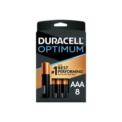Duracell Optimum - Batteria 8 x AAA - Alcalina