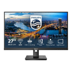 Philips B Line 276B1 - Monitor a LED - 27" - 2560 x 1440 QHD @ 75 Hz - IPS - 350 cd/m² - 1000:1 - 4 ms - 2xHDMI, DisplayPort, U