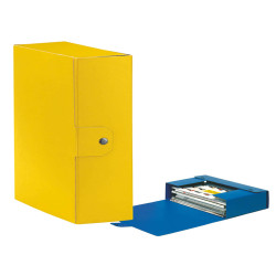 Scatola progetto Eurobox - dorso 10 cm - 25 x 35 cm - giallo - Esselte