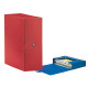 Scatola progetto Eurobox - dorso 10 cm - 25 x 35 cm - rosso - Esselte