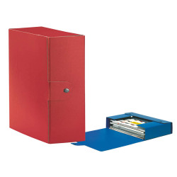 Scatola progetto Eurobox - dorso 10 cm - 25 x 35 cm - rosso - Esselte