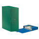 Scatola progetto Eurobox - dorso 10 cm - 25 x 35 cm - verde - Esselte