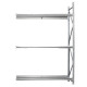 Kit scaffale - modulo estensione - per pneumatici - 3 ripiani - 150 x 50 x 200 cm - acciaio - Tecnotelai