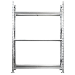 Kit scaffale - per pneumatici - 3 ripiani - 150 x 50 x 200 cm - acciaio - Tecnotelai
