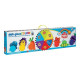 Didò Giocacolori - Set gioco pasta da modellare - nero, bianco, giallo, ciano, viola, rosso, verde, arancione