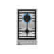 Electrolux EGG3322NVX - Piano cottura a gas - 2 piastre - Nicchia - larghezza: 27 cm - prof. 49 cm - argento - acciaio inossida