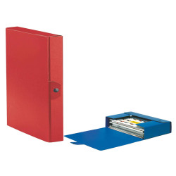 Scatola progetto Eurobox - dorso 4 cm - 25 x 35 cm - rosso - Esselte