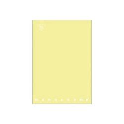 Pigna Monocromo Pastel - Quaderno - graffettato - A4 - 42 fogli - quadretti - disponibile in colori assortiti