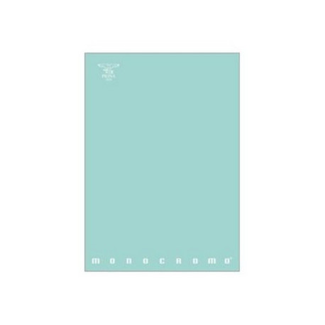 Pigna Monocromo Pastel - Quaderno - graffettato - A4 - 42 fogli - quadretti - disponibile in colori assortiti