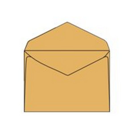 Pigna POSTALE - Busta - International C4 (229 x 324 mm) - triangolare - apertura laterale - giallo - pacco da 250