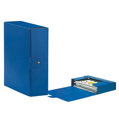 Scatola progetto Eurobox - dorso 8 cm - 25 x 35 cm - blu - Esselte