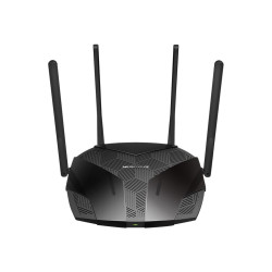 Mercusys MR70X - Router wireless - switch a 3 porte - GigE - 802.11a/b/g/n/ac/ax - Dual Band