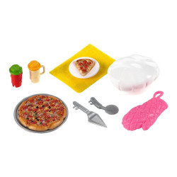 Barbie Chelsea Can Be... - Playset Pizza Chef con bambola Brunette Chelsea - 15 cm