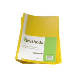 Methodo - Porta documenti - per A4 - giallo (pacchetto di 25)