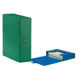 Scatola progetto Eurobox - dorso 8 cm - 25 x 35 cm - verde - Esselte