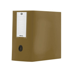 Scatola progetto Plus HOLOS - 25 x 35 cm - dorso 15 cm - marrone - Fellowes