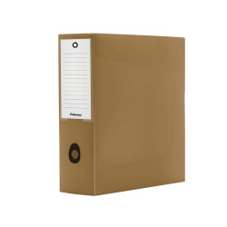 Scatola progetto Plus HOLOS - 25 x 35 cm - dorso 8 cm - marrone - Fellowes