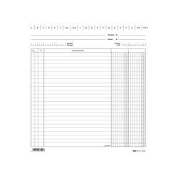 Schede - 2 colonne - 24 x 17 cm (verticale) - Edipro - conf. 100 pezzi