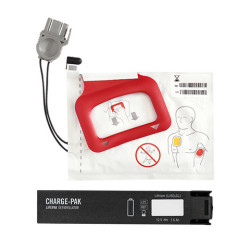 Batteria + Elettrodi Adulti Defibrillatore Physio Controll Lifepak CR Plus Piastre 11403-000002
