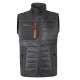 Gilet Wall - taglia L - PL - grigio/arancio - U-Power