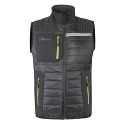 Gilet Wall - taglia XL - PL - grigio/verde - U-Power