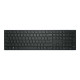 Dell KB500 - Tastiera - senza fili - 2.4 GHz - QWERTY - italiana - nero - con 3 anni Next Business Day Advanced Exchange Servic