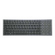 Dell KB740 - Tastiera - compact, multi device - senza fili - 2.4 GHz, Bluetooth 5.0 - QWERTY - USA Internazionale - Titan Gray 