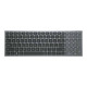 Dell KB740 - Tastiera - compatto, multi dispositivo - senza fili - 2.4 GHz, Bluetooth 5.0 - QWERTY - italiana - Titan Gray - co