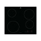 Electrolux Serie 300 EIB60424CK - Piano cottura a induzione - 4 piastre - Nicchia - larghezza: 56 cm - prof. 49 cm - nero
