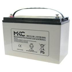 Batteria al piombo ricaricabile 12V 120Ah terminale M8 Ciclica MKC12-120H 491460288