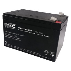 Batteria al piombo ricaricabile 12V 12Ah MKC MKC 12120-1 491460228