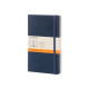 Moleskine Classic - Taccuino - 130 x 210 mm 240 pagine - avorio - righe - blu zaffiro