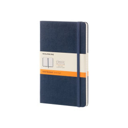 Moleskine Classic - Taccuino - 130 x 210 mm 240 pagine - avorio - righe - blu zaffiro