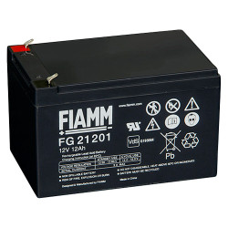 Batteria al piombo ricaricabile 12V 12Ah terminale faston 4.8 mm FIAMM FG21201 491460377