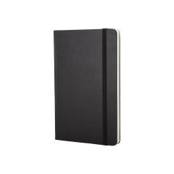 Moleskine Classic Pocket - Taccuino - 90 x 140 mm - 96 fogli / 192 pagine - carta avorio - quadretti - nero