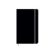 Moleskine Large - Taccuino - 130 x 210 mm - 120 fogli / 240 pagine - carta avorio - righe - copertina nera