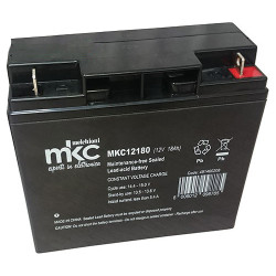 Batteria al piombo ricaricabile 12V 18Ah terminale t3 MKC MKC12180 491460208