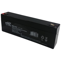 Batteria al piombo ricaricabile 12V 2.3Ah terminale faston 4.8mm MKC MKC1223 491460206