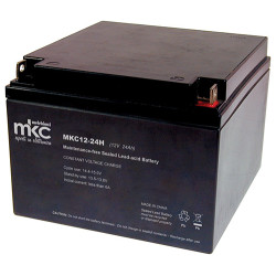 Batteria al piombo ricaricabile 12V 24Ah ciclica terminale t3 MKC MKC12-24H 491460282
