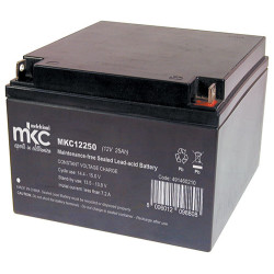 Batteria al piombo ricaricabile 12V 25Ah terminale t3 MKC MKC12250 491460210