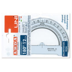 Goniometro Uni - 180gradi - 12cm - Arda