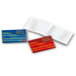 Album Musica - 17x24cm - 5 pentagrammi - 16 fogli - 85gr - Pigna