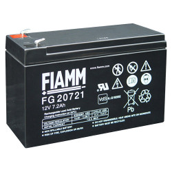 Batteria al piombo ricaricabile 12V 7.2Ah terminale faston 4.8 mm FIAMM FG20721 491460370